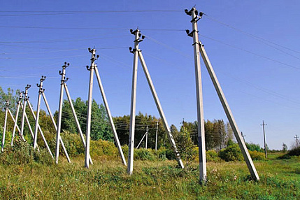 Монтаж / демонтаж опор ЛЭП